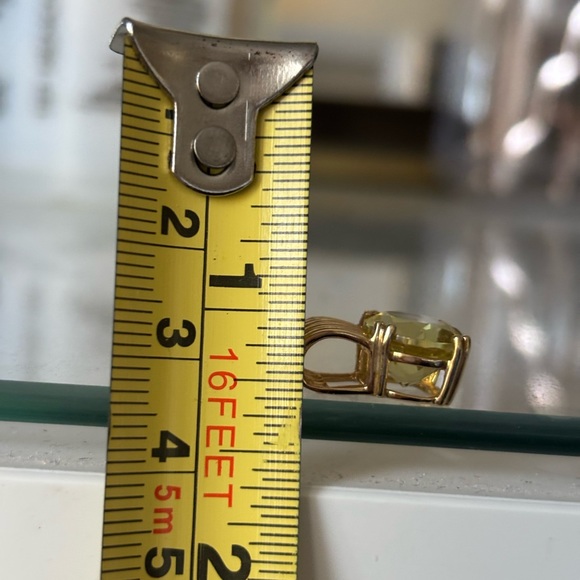 14k Peridot Pendant - Picture 6 of 6
